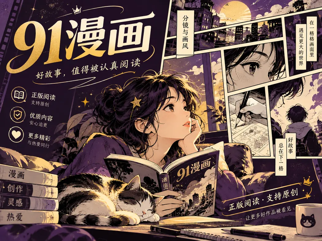 漫画分镜节奏的抽象视觉