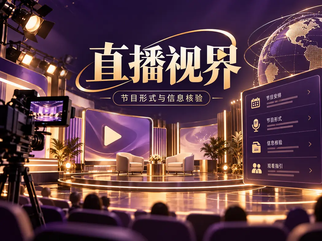 直播节目形式的脉动图形